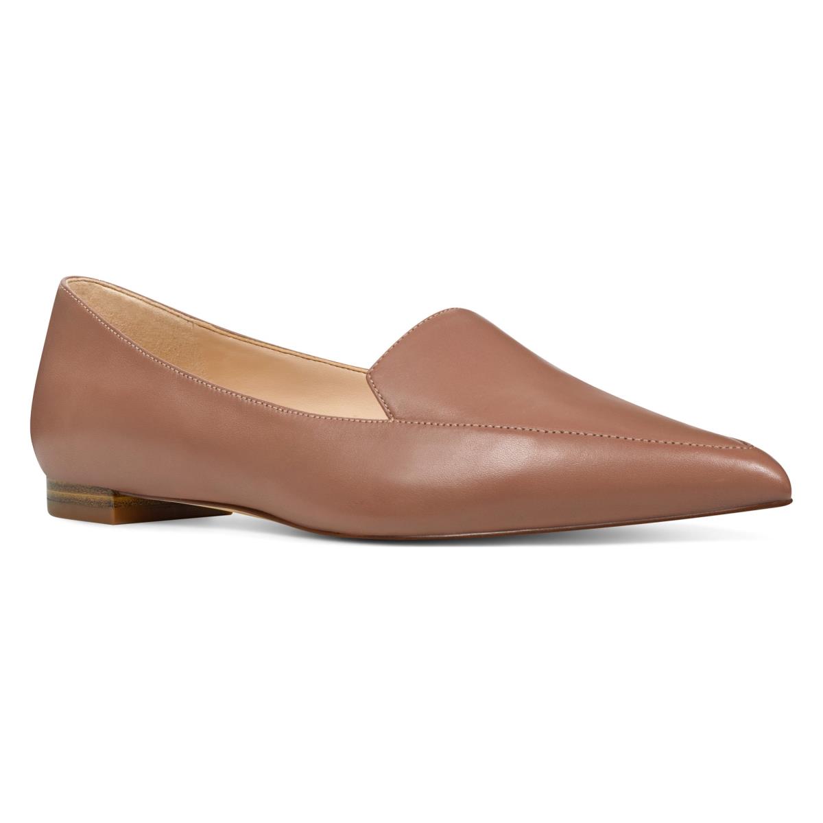 Nine West Abay Smoking Flats Damen Beige | 2615WZOHU