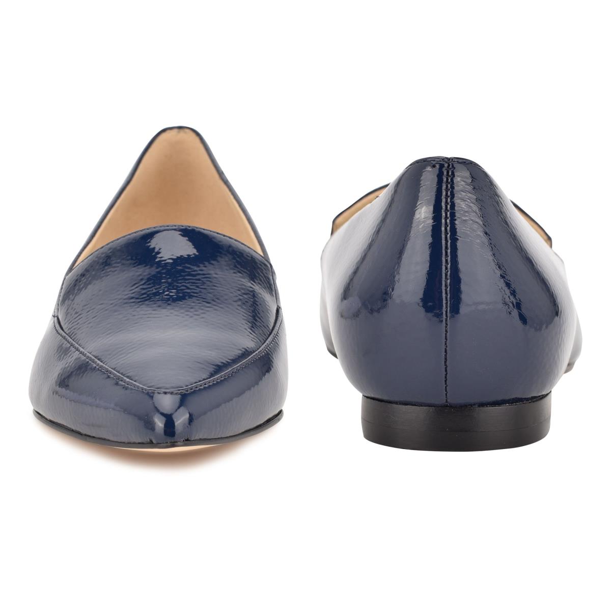 Nine West Abay Smoking Flats Damen Blau | 6582DSOJX