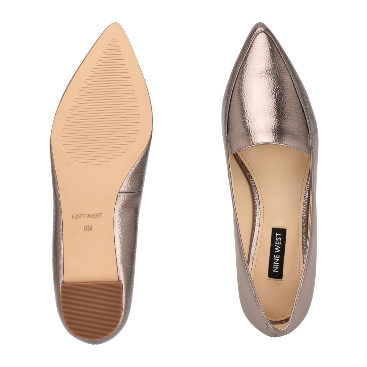 Nine West Abay Smoking Flats Damen Braun | 2136QVIDM