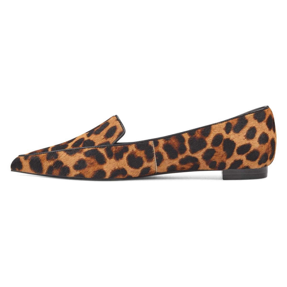 Nine West Abay Smoking Flats Damen Leopard | 9501KIFPX