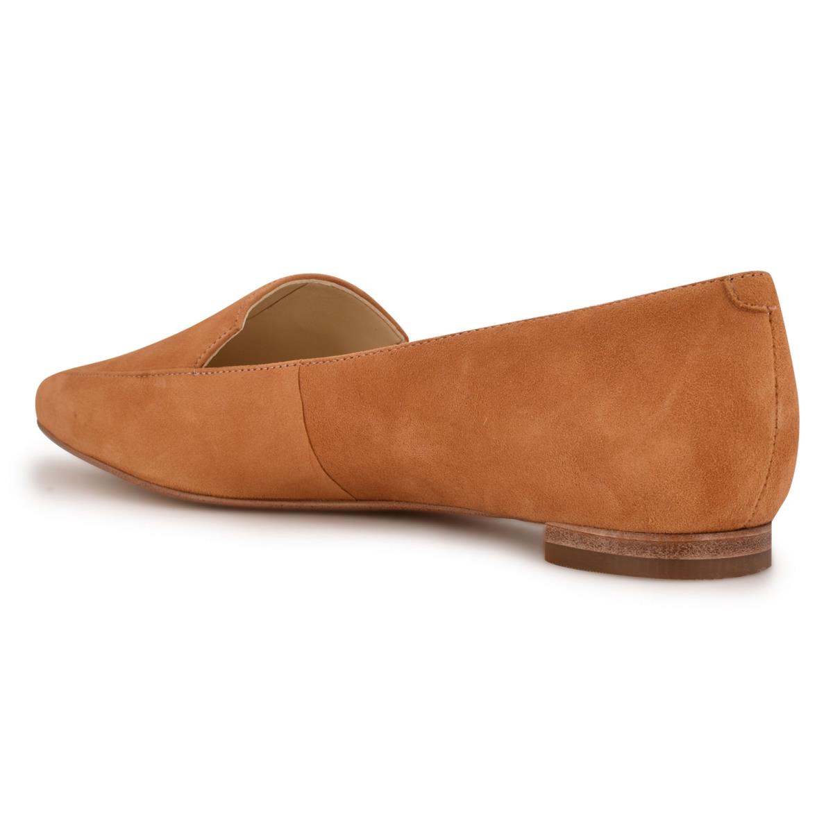 Nine West Abay Smoking Flats Damen Senfgelb | 3829ZGMVK