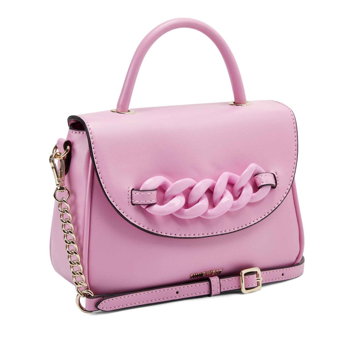 Nine West Addy Mini Top Handle Flap crossbody taschen Damen Rosa | 3518GHAQX