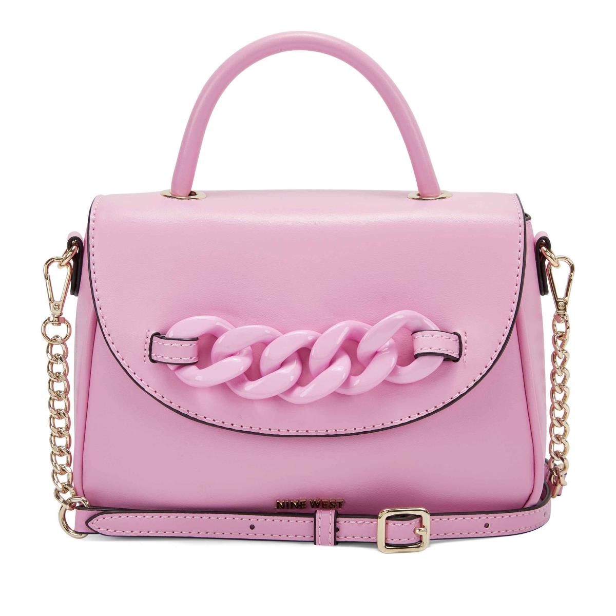 Nine West Addy Mini Top Handle Flap crossbody taschen Damen Rosa | 3518GHAQX