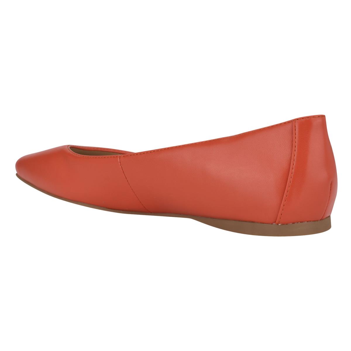 Nine West Alena Square-Kappe Ballerinas Damen Orange | 0963FEUOD