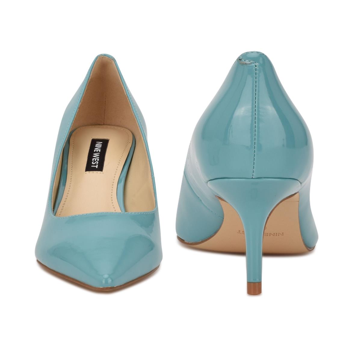 Nine West Arlene Pointy Kappe Pumps Damen Blau | 4175GIMOX