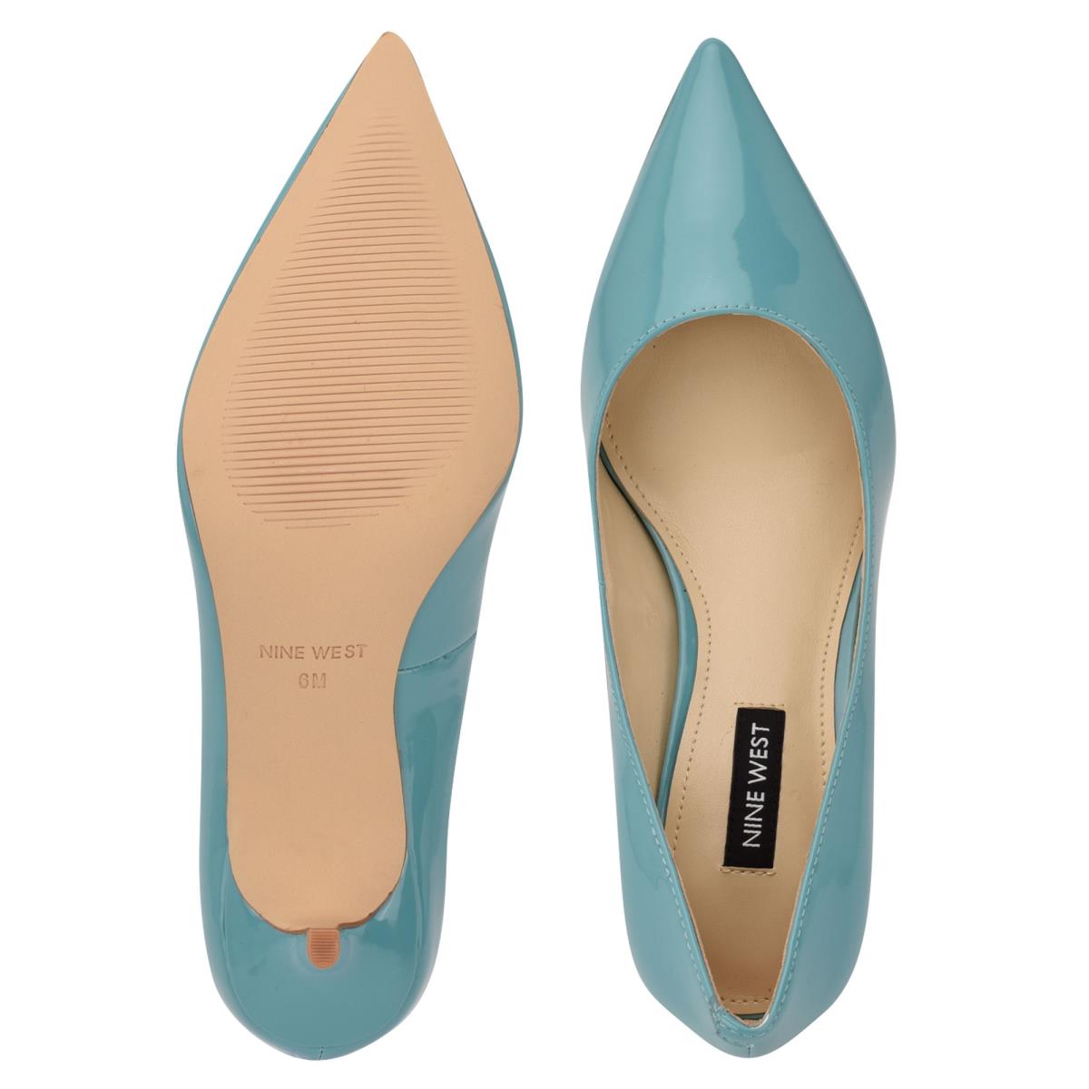 Nine West Arlene Pointy Kappe Pumps Damen Blau | 4175GIMOX