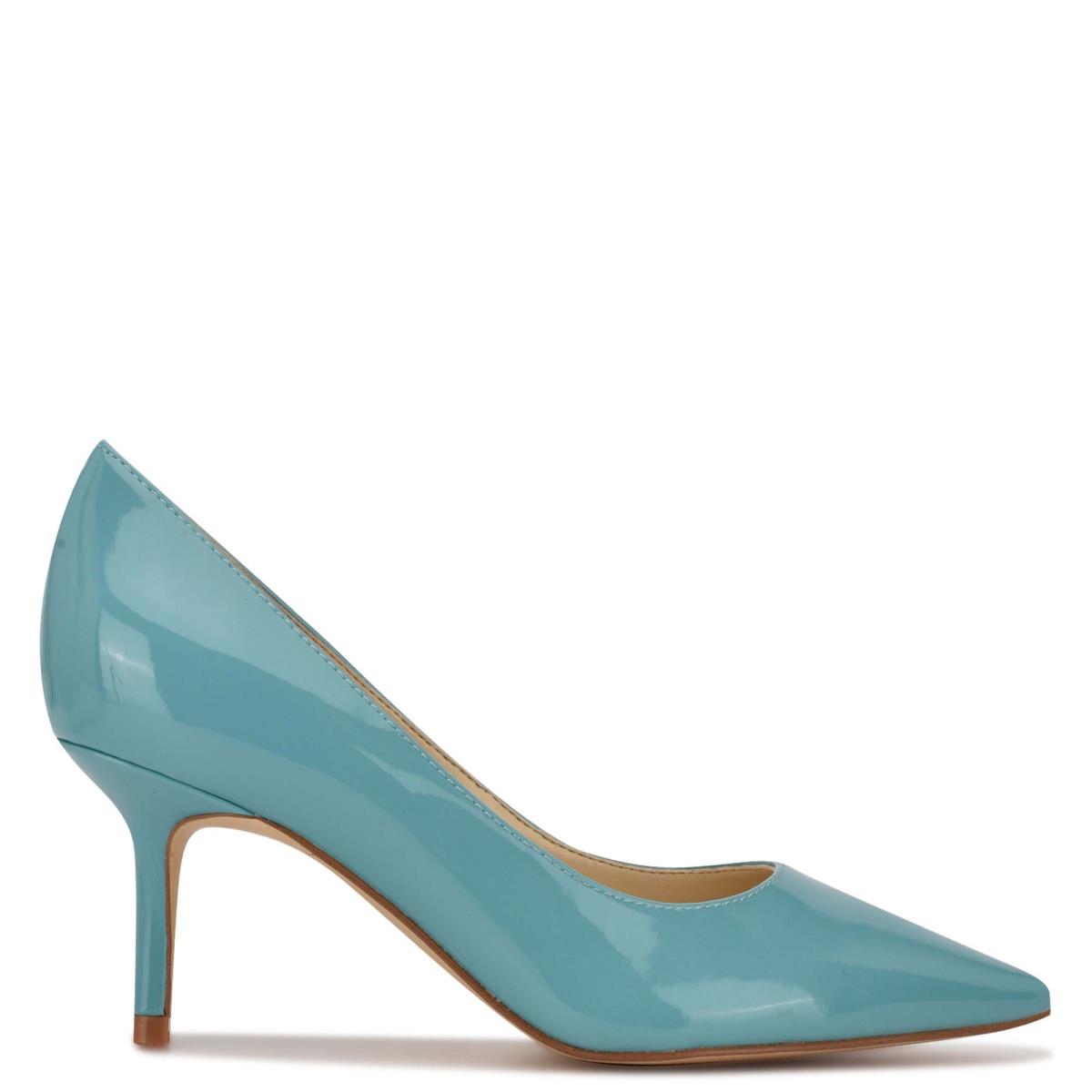 Nine West Arlene Pointy Kappe Pumps Damen Blau | 4175GIMOX