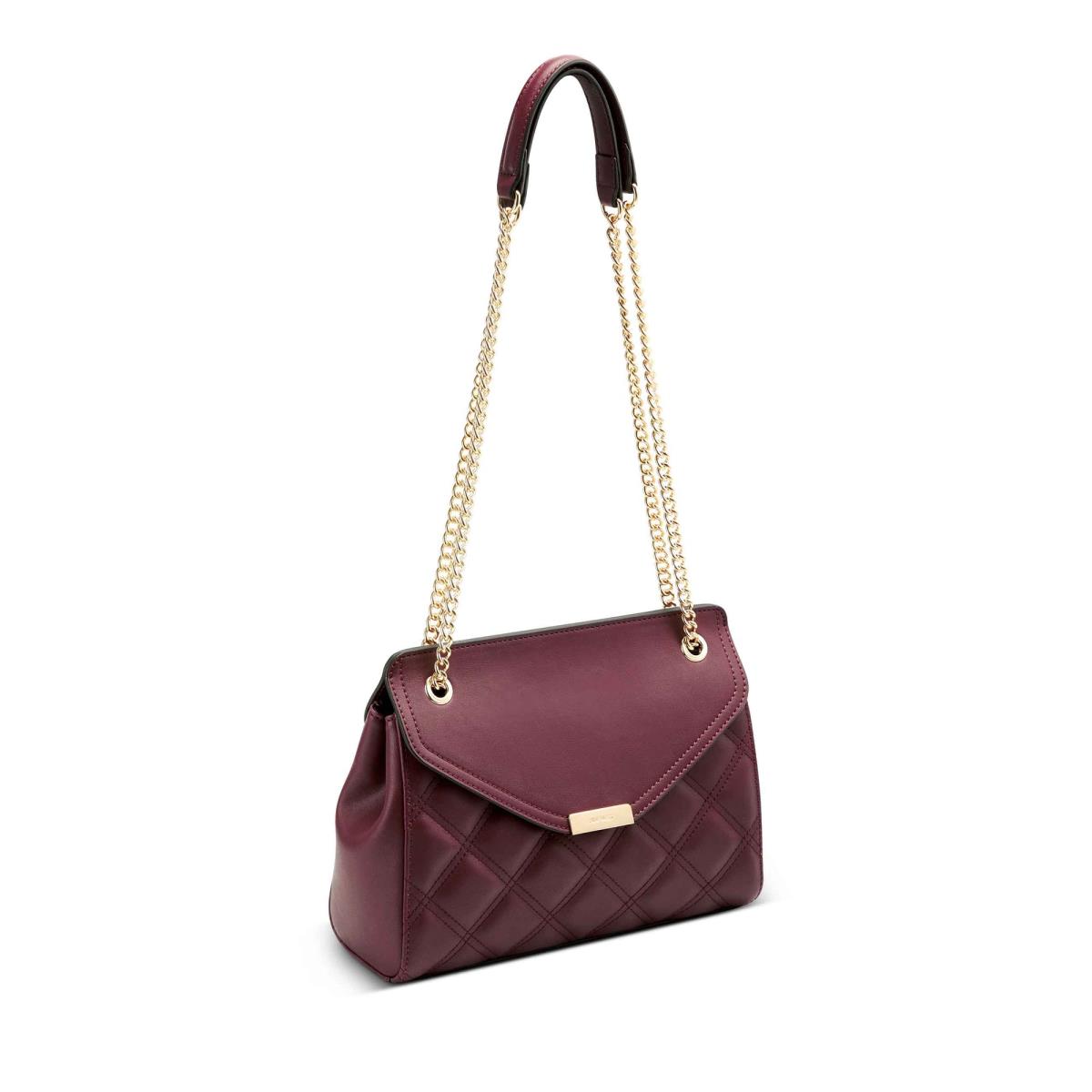 Nine West Ava Convertible Xbody Flap crossbody taschen Damen Bordeaux | 6284EQGXB