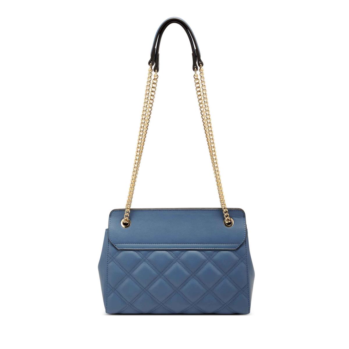 Nine West Ava Convertible Xbody Flap crossbody taschen Damen Blau | 7246HUQFS