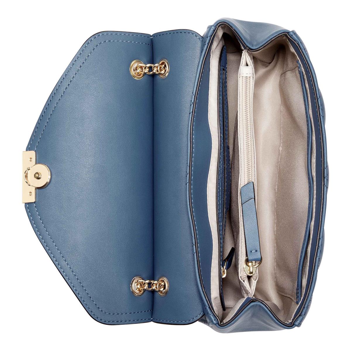 Nine West Ava Convertible Xbody Flap crossbody taschen Damen Blau | 7246HUQFS