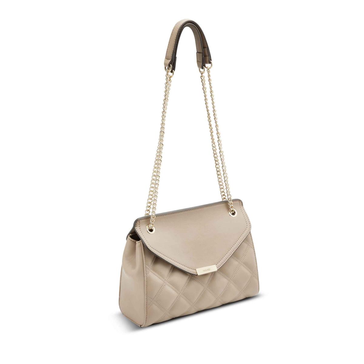 Nine West Ava Convertible Xbody Flap crossbody taschen Damen Beige | 7698GZRLX