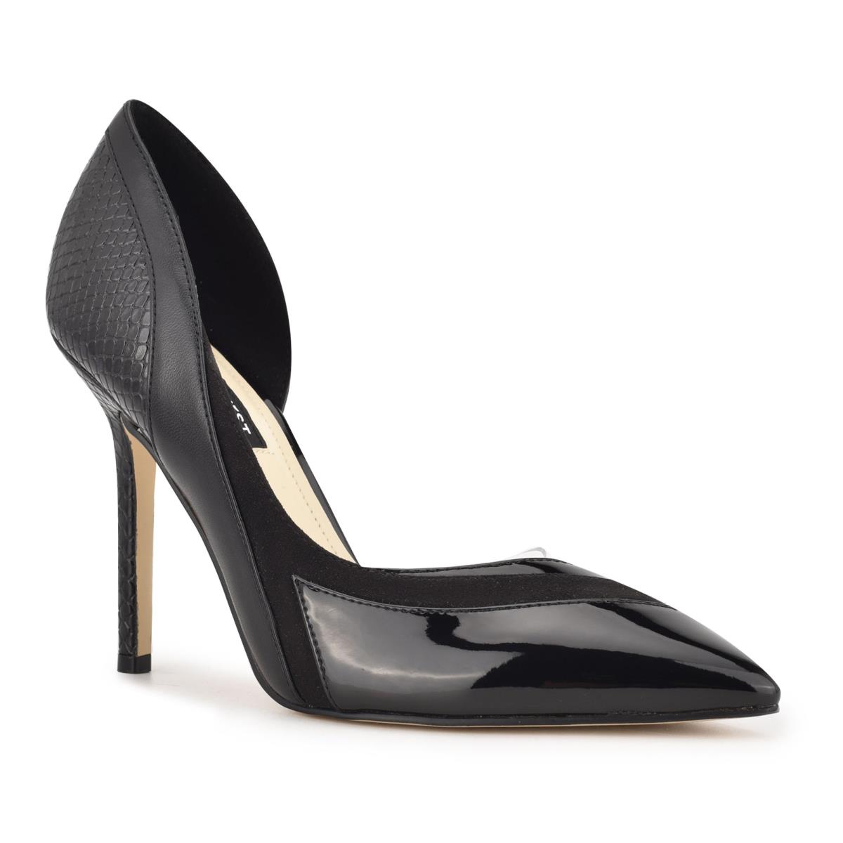 Nine West Behave Pointy Kappe Pumps Damen Schwarz | 9830TVELS