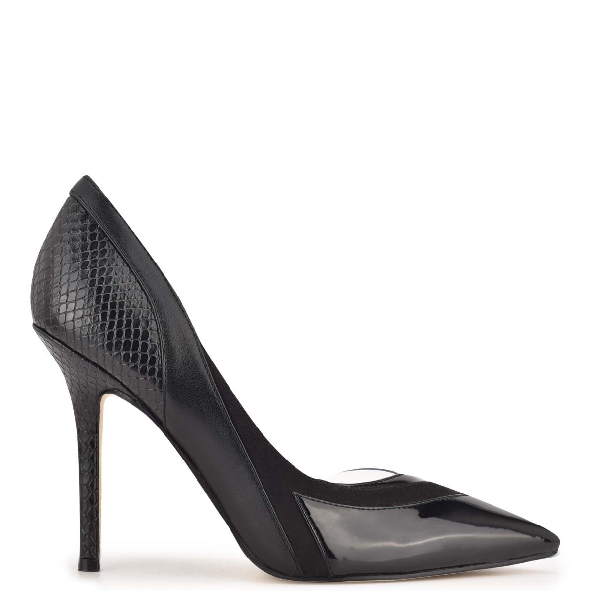 Nine West Behave Pointy Kappe Pumps Damen Schwarz | 9830TVELS