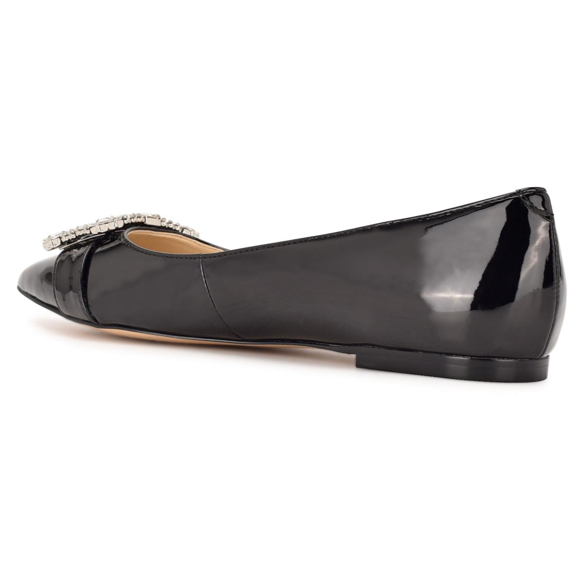 Nine West Behold Kleider Ballerinas Damen Schwarz | 1468RGHEX