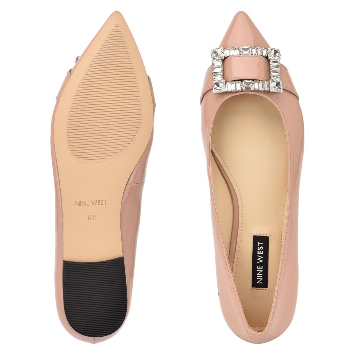 Nine West Behold Kleider Ballerinas Damen Hellbeige | 7460JGNOY