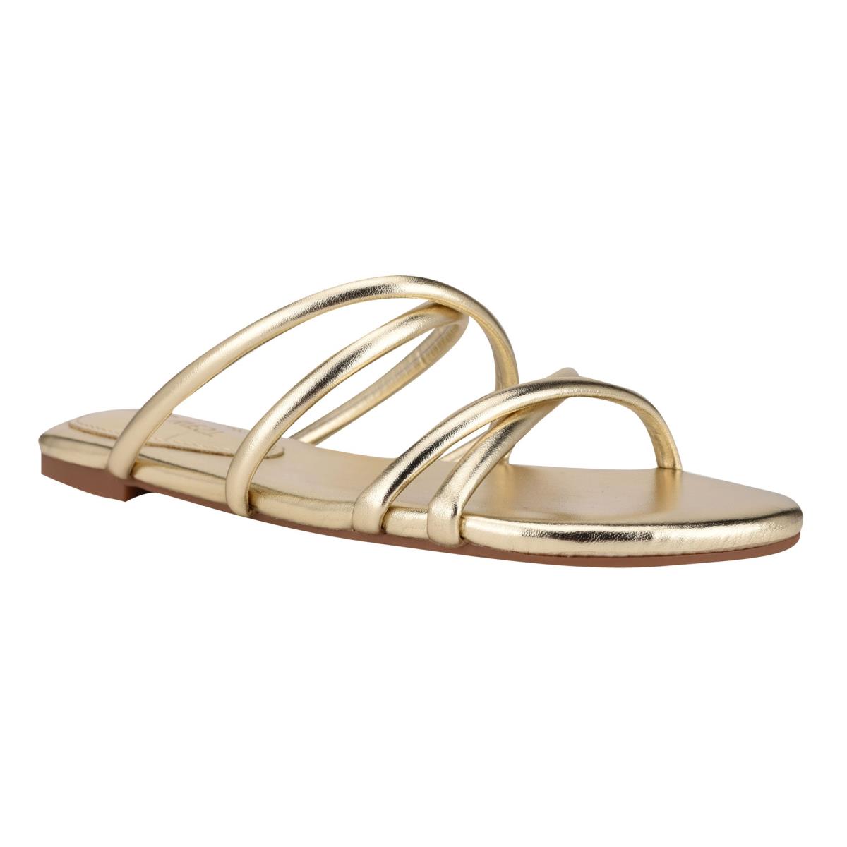 Nine West Beva Flache Rutschen Sie Sandalen Damen Silber | 4130YSZIT