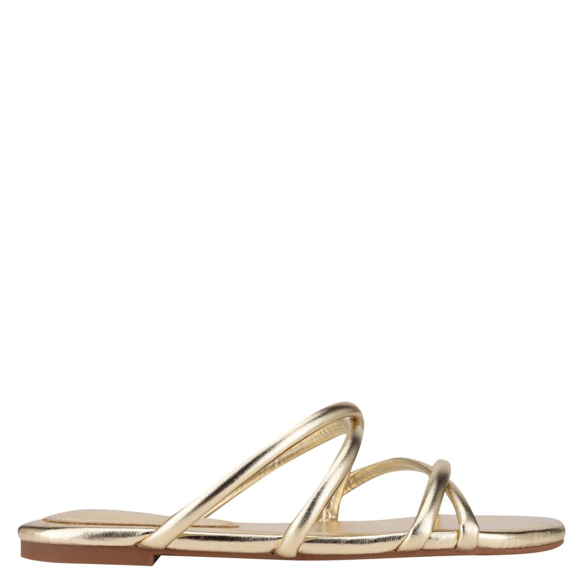 Nine West Beva Flache Rutschen Sie Sandalen Damen Silber | 4130YSZIT