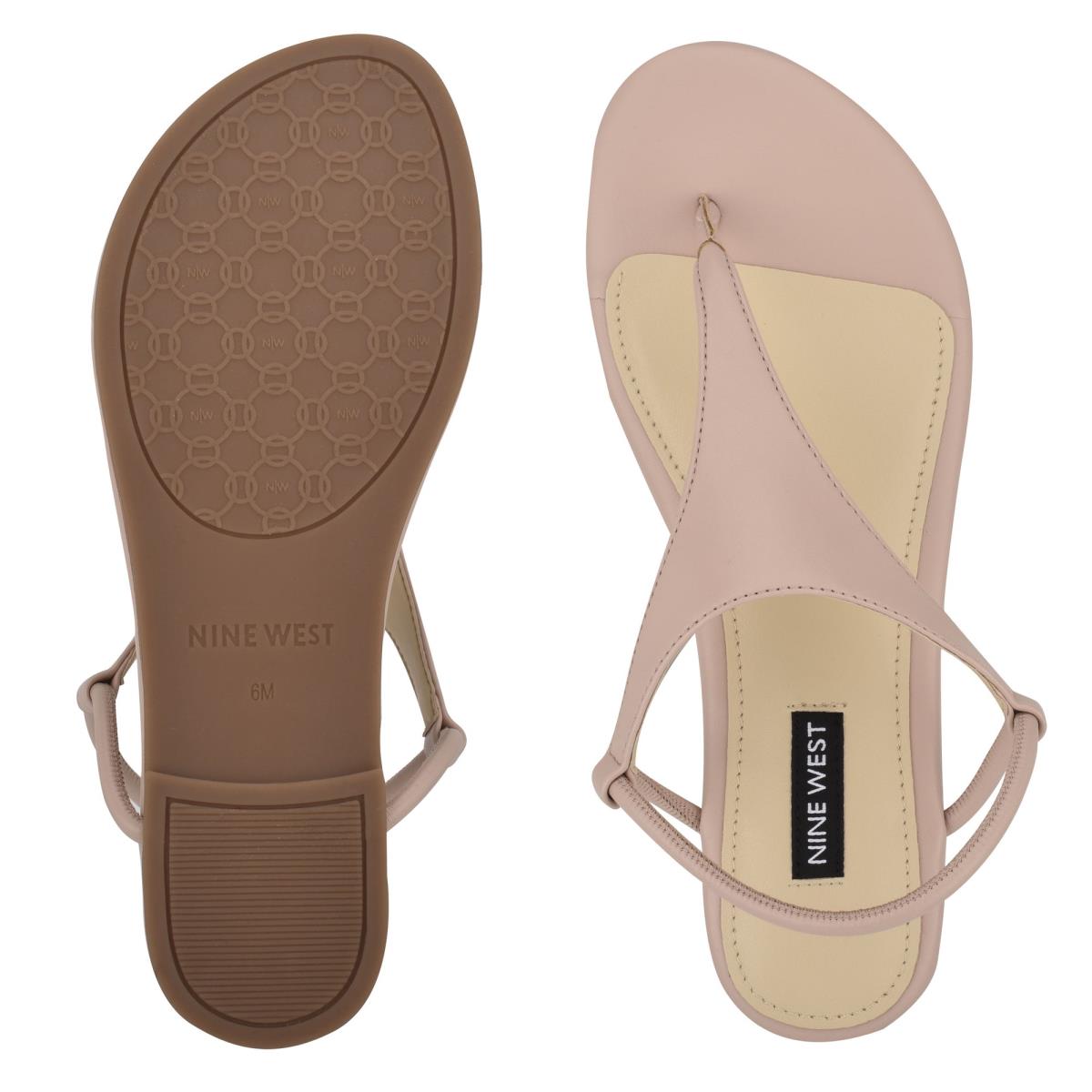 Nine West Braydin Stretch Flache Sandalen Damen Beige | 2168NYUHB