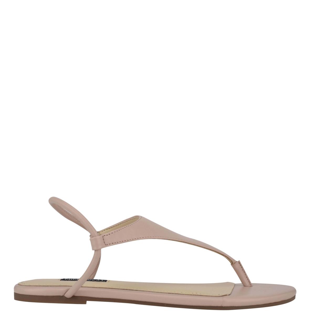 Nine West Braydin Stretch Flache Sandalen Damen Beige | 2168NYUHB