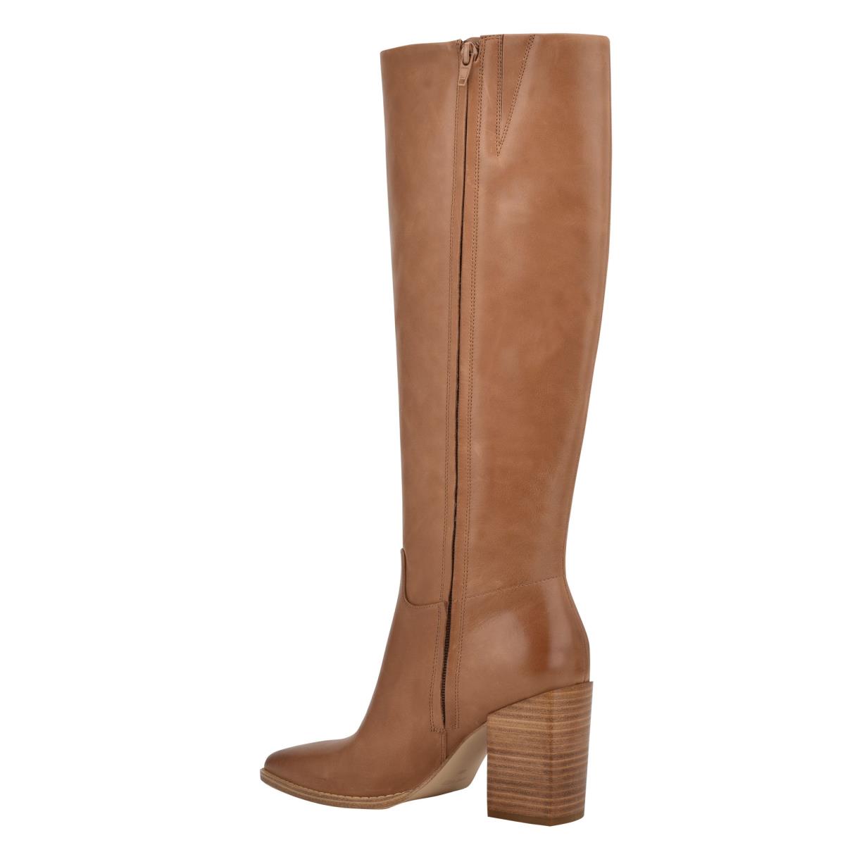 Nine West Brixe Stiefel mit Absatz Damen Beige | 5963MUQOW