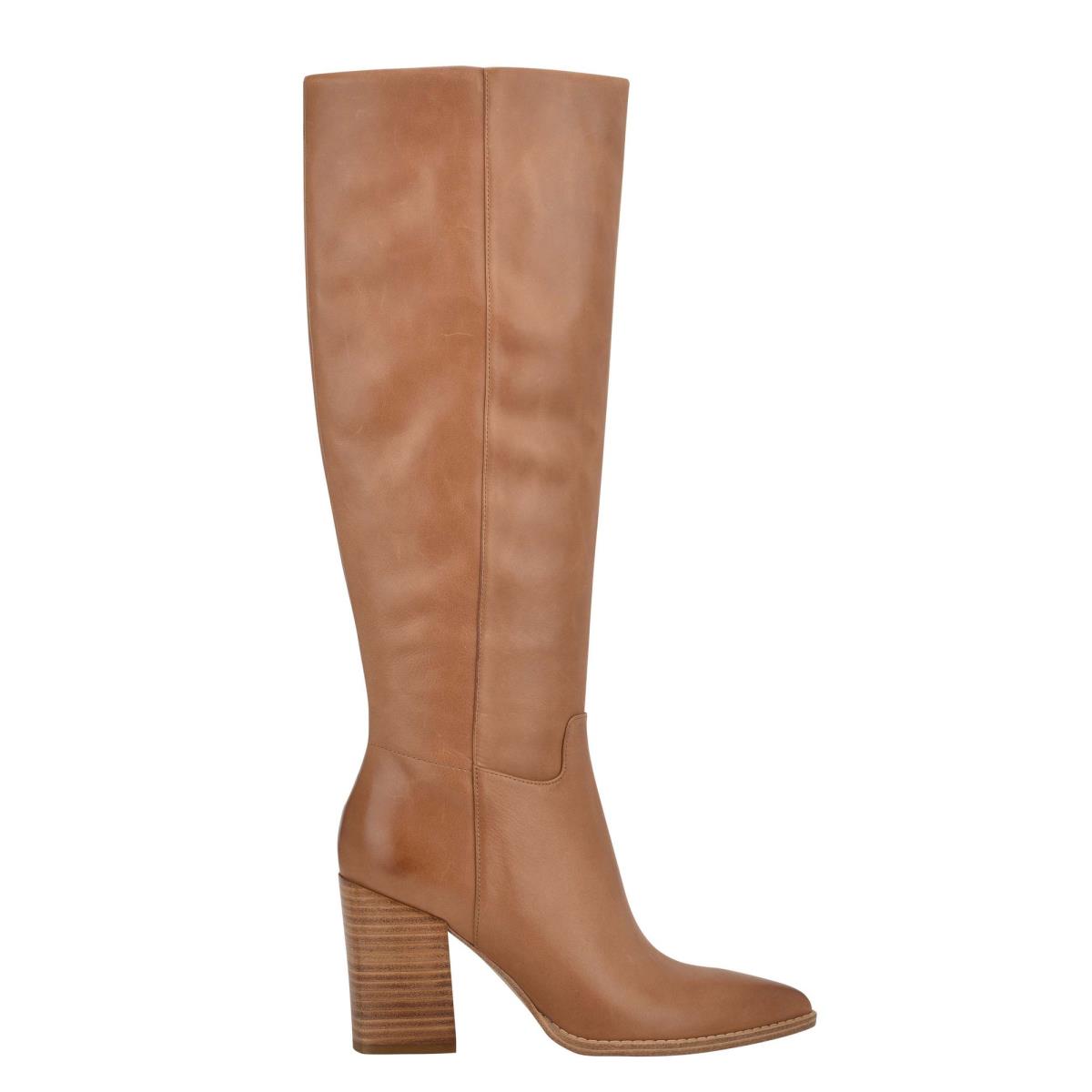 Nine West Brixe Stiefel mit Absatz Damen Beige | 5963MUQOW