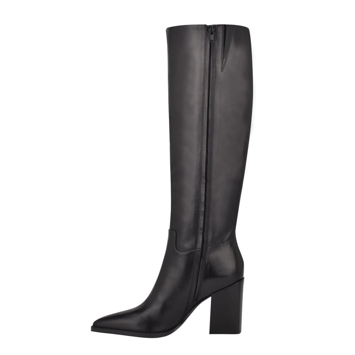 Nine West Brixe Stiefel mit Absatz Damen Schwarz | 6054OEYBX