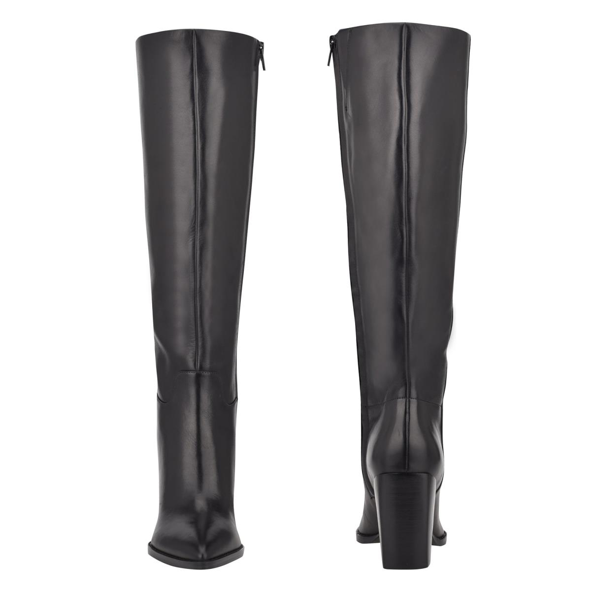 Nine West Brixe Stiefel mit Absatz Damen Schwarz | 6054OEYBX