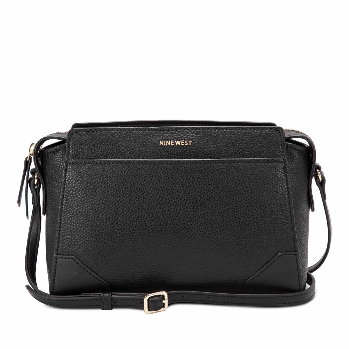 Nine West Brooklyn Jet Set crossbody taschen Damen Schwarz | 5348ZERDK