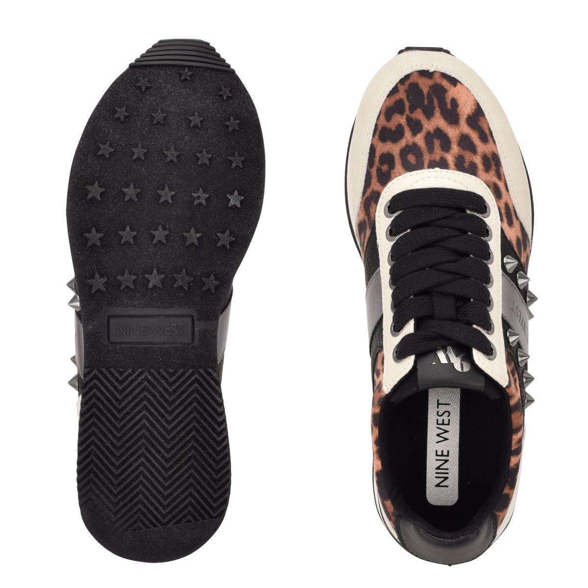 Nine West Bunnie Sneakers Sneakers Damen Leopard | 6917QKGLV