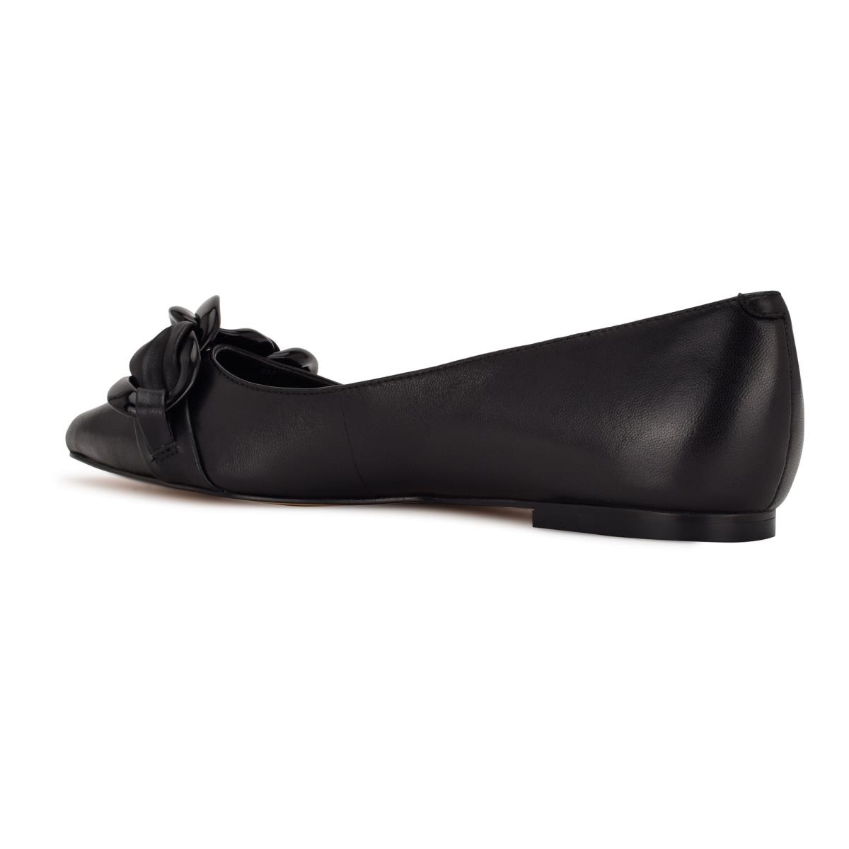 Nine West Buyme Pointy Kappe Ballerinas Damen Schwarz | 1506CNSPV