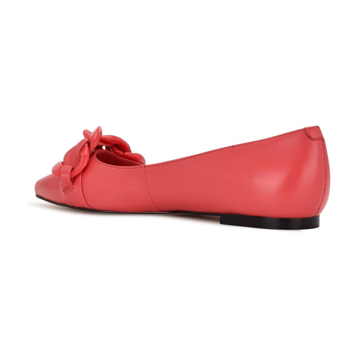 Nine West Buyme Pointy Kappe Ballerinas Damen Koralle | 2074GPXOF