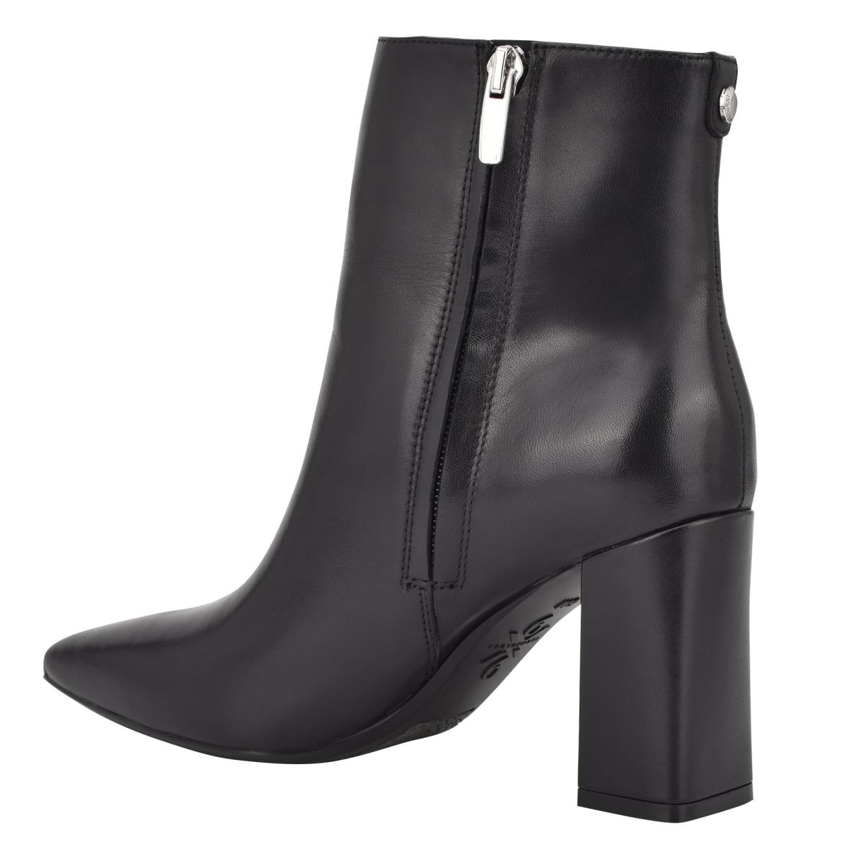 Nine West Cacey 9x9 Absatz Stiefeletten Damen Schwarz | 8036OIFBU