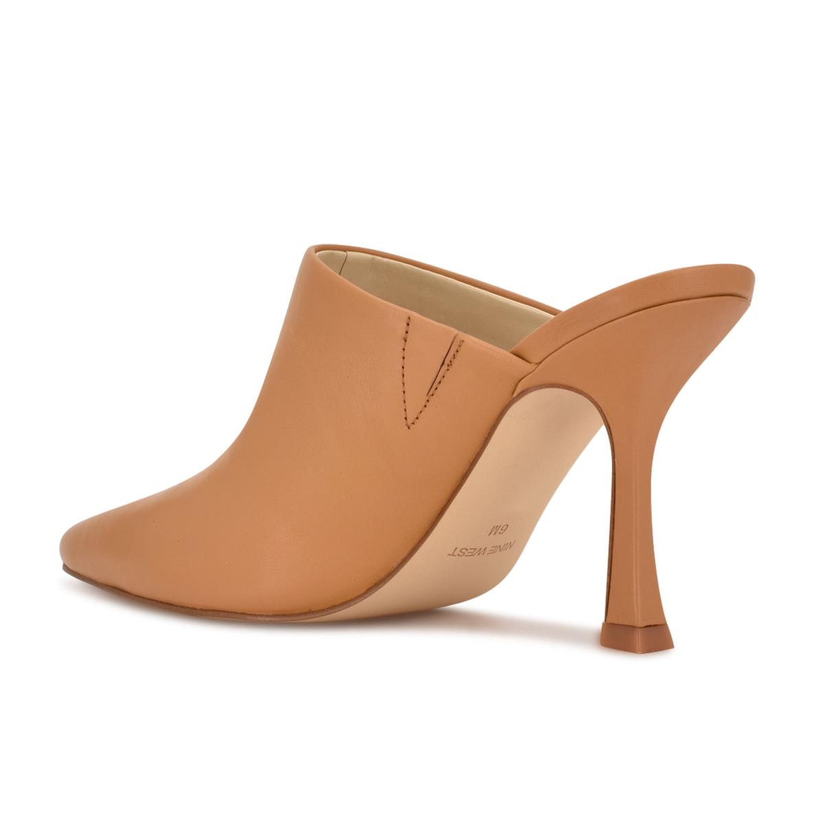 Nine West Ciao Heel Mules Damen Beige | 9547FPIWR