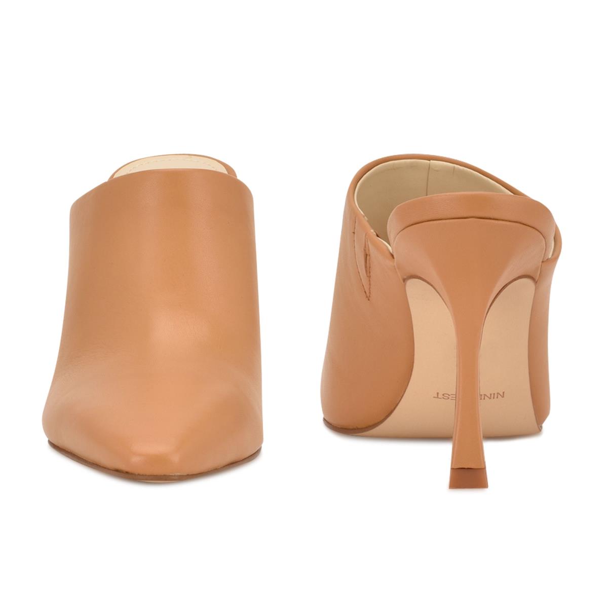 Nine West Ciao Heel Mules Damen Beige | 9547FPIWR