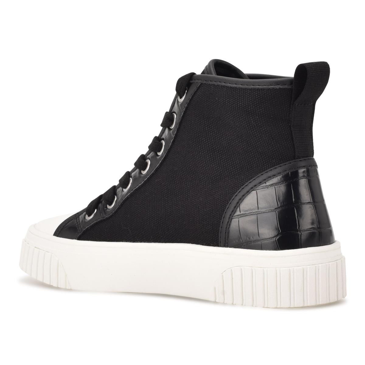 Nine West Dyiane High Top Sneakers Damen Schwarz | 5479GFEXI