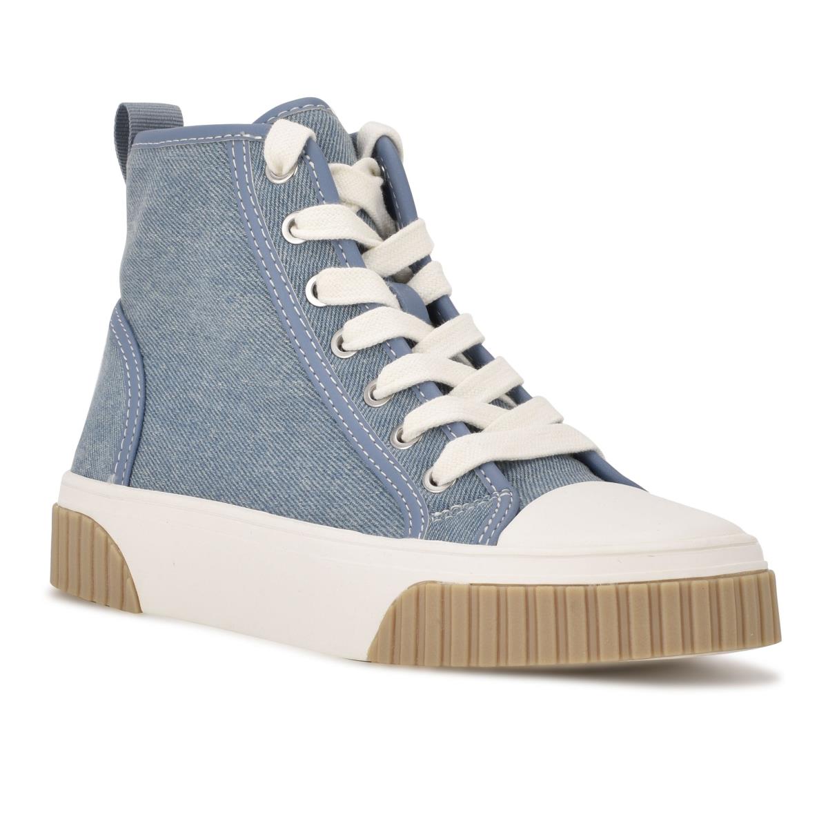 Nine West Dyiane High Top Sneakers Damen Blau | 6395MZLCO