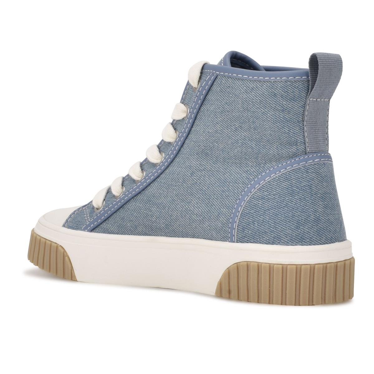 Nine West Dyiane High Top Sneakers Damen Blau | 6395MZLCO