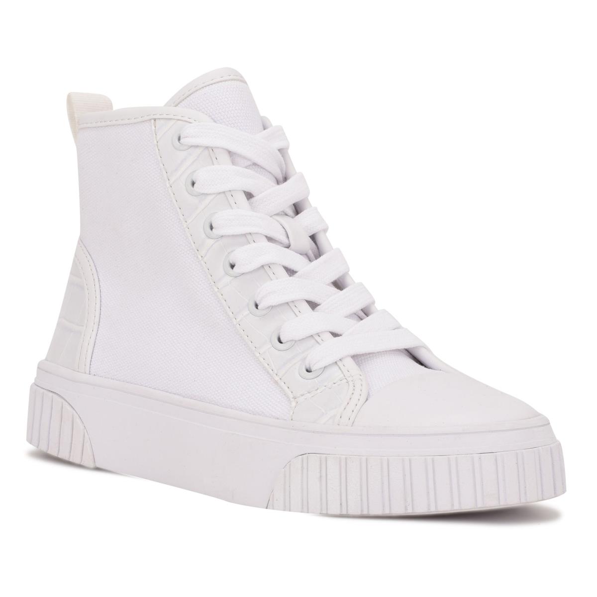 Nine West Dyiane High Top Sneakers Damen Weiß | 7069XSPKB