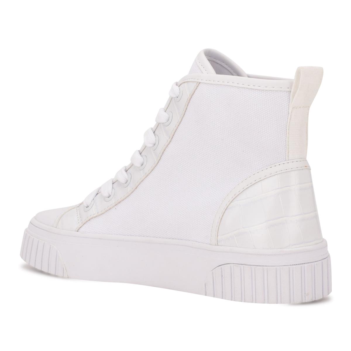 Nine West Dyiane High Top Sneakers Damen Weiß | 7069XSPKB