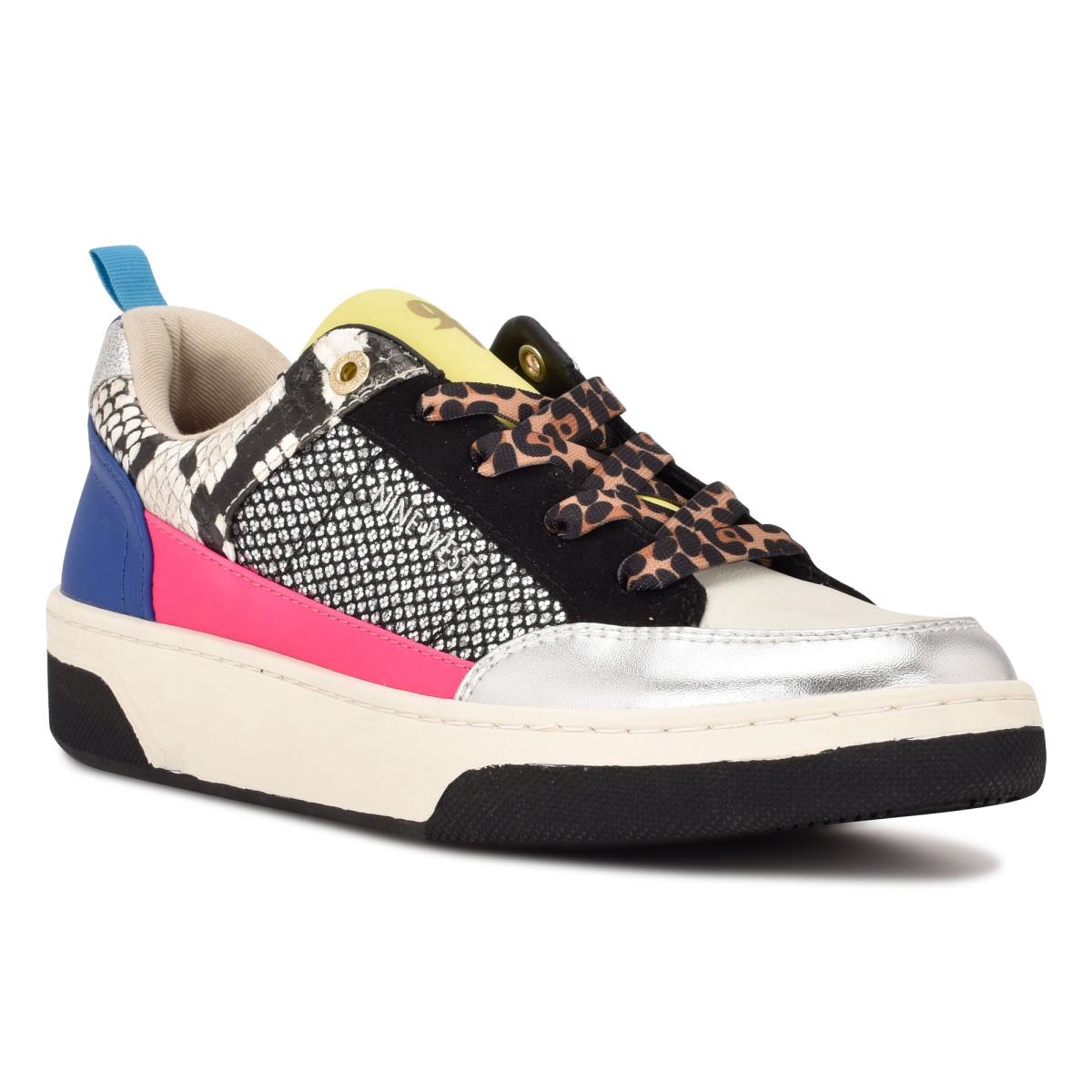 Nine West Elevate Sneakers Sneakers Damen Grau Mehrfarbig | 9640AYVLT