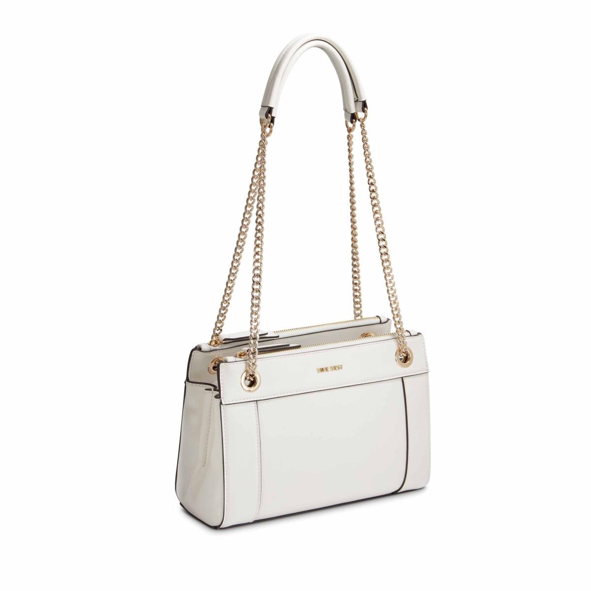 Nine West Ellie A List crossbody taschen Damen Weiß | 4956JHCUW