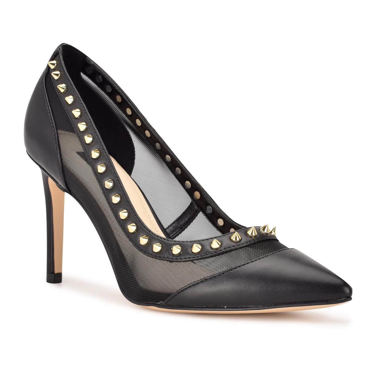 Nine West Erian Pointy Kappe Pumps Damen Schwarz | 5263LUWBO