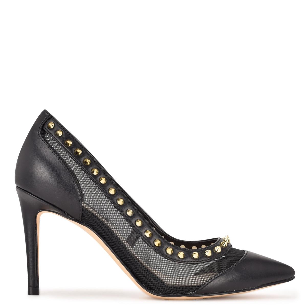 Nine West Erian Pointy Kappe Pumps Damen Schwarz | 5263LUWBO