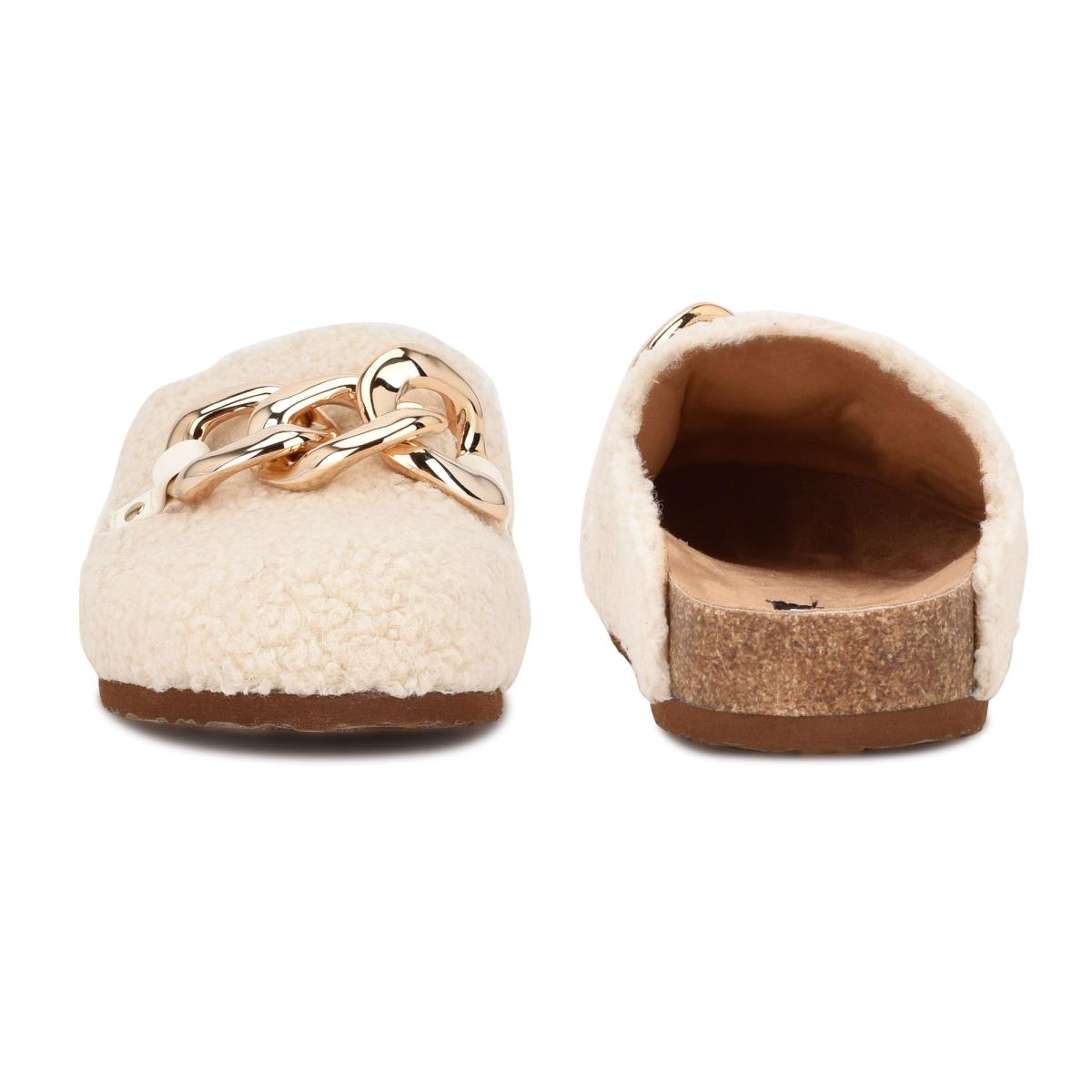 Nine West Everyth Cozy Mules Damen Weiß | 6584XICAQ