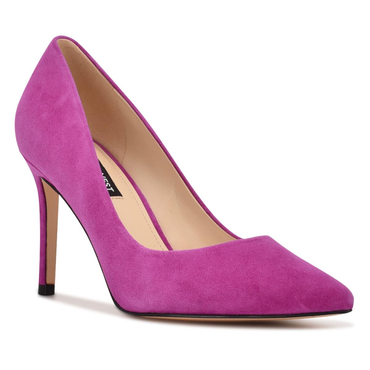 Nine West Ezra Pointy Kappe Pumps Damen Lila | 7610VIBLU