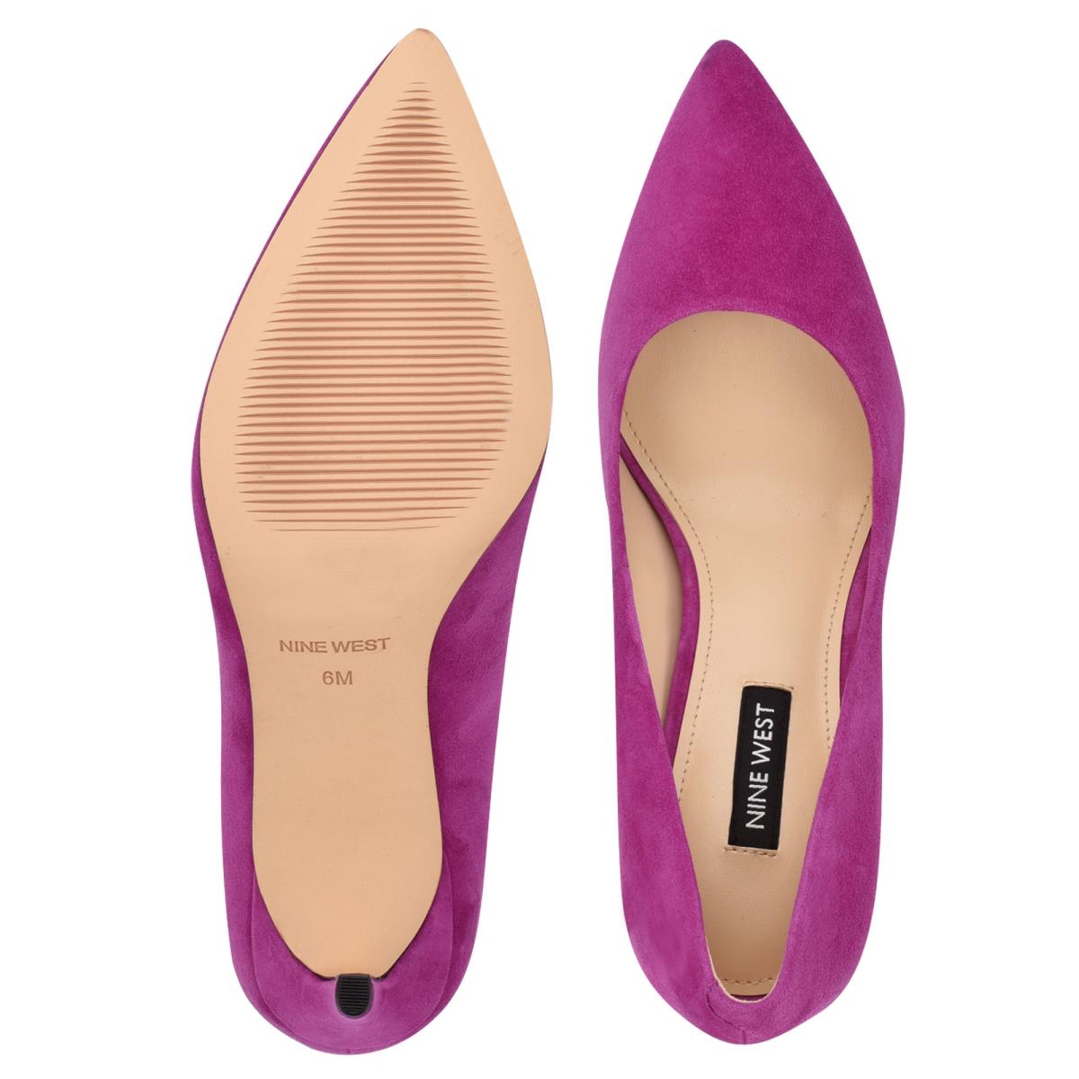 Nine West Ezra Pointy Kappe Pumps Damen Lila | 7610VIBLU