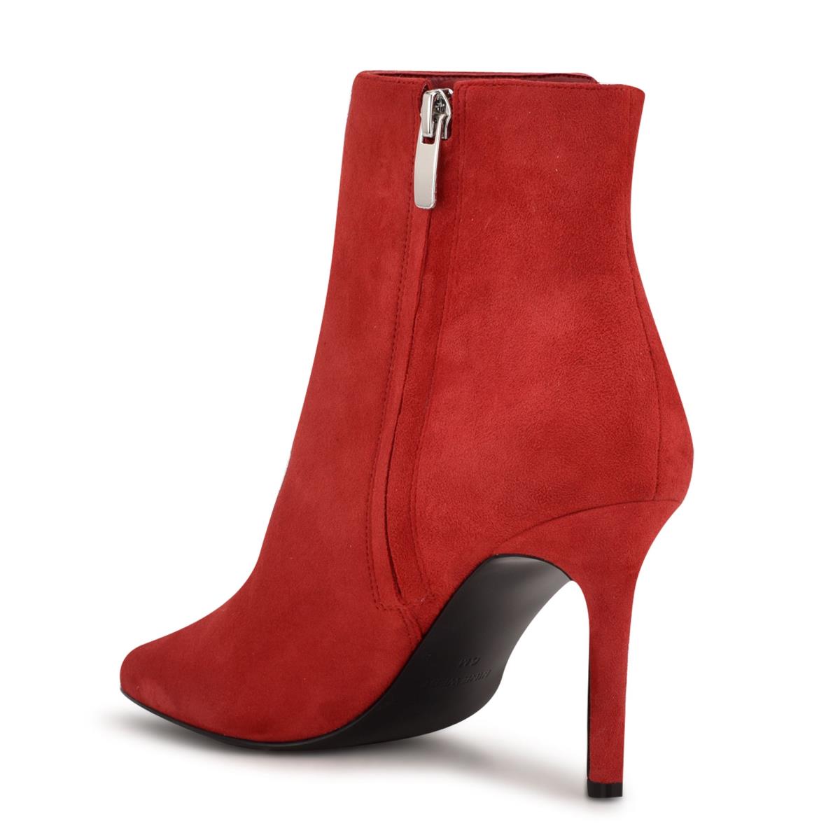 Nine West Fast Kleider Stiefeletten Damen Rot | 2859WMELC