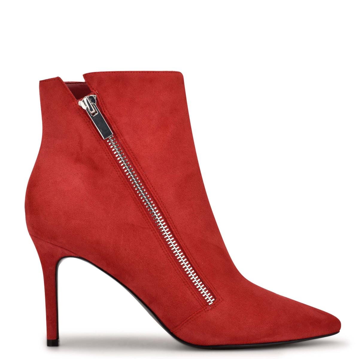 Nine West Fast Kleider Stiefeletten Damen Rot | 2859WMELC