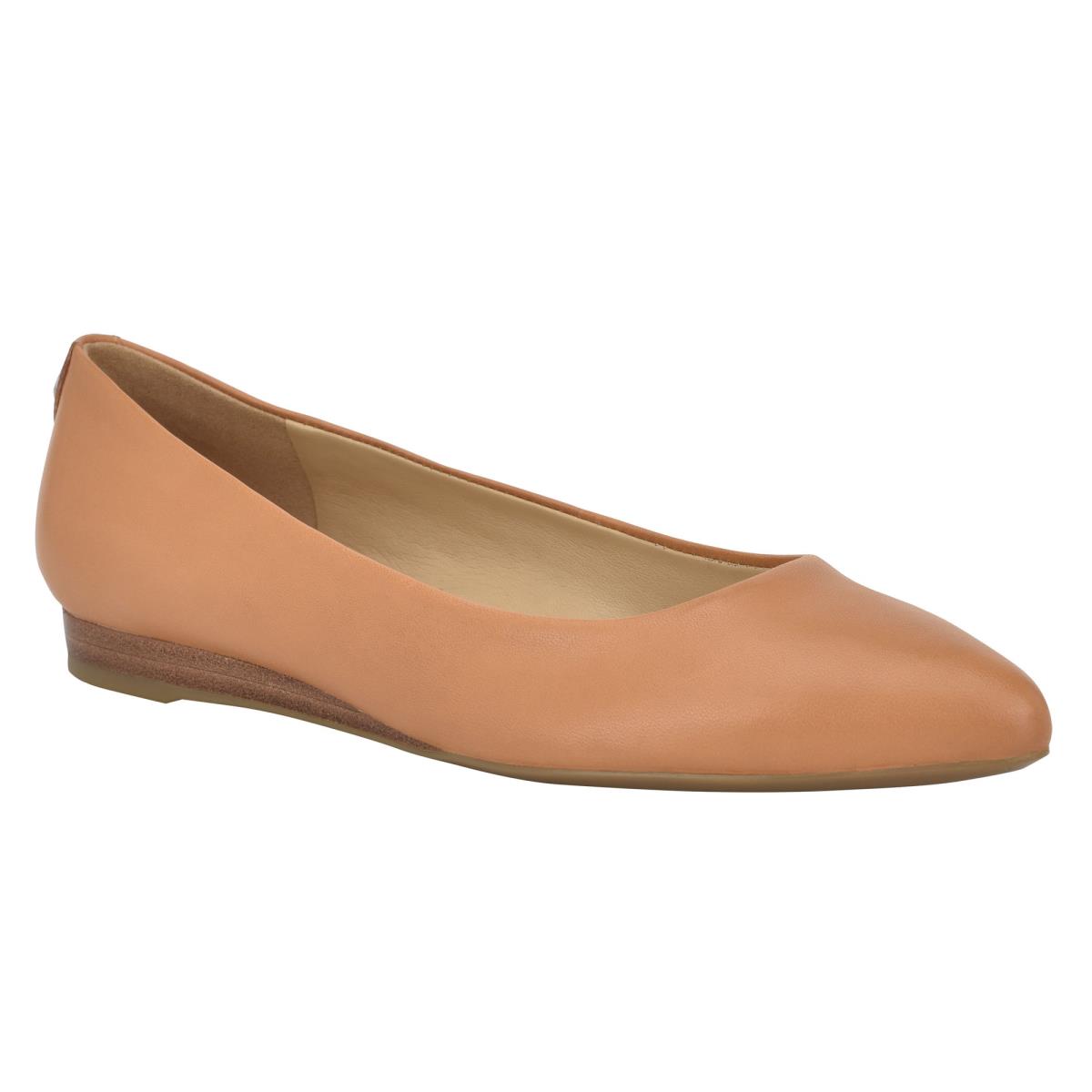 Nine West Ferdi 9x9 Pointy Kappe Flats Damen Beige | 5048QPCKM