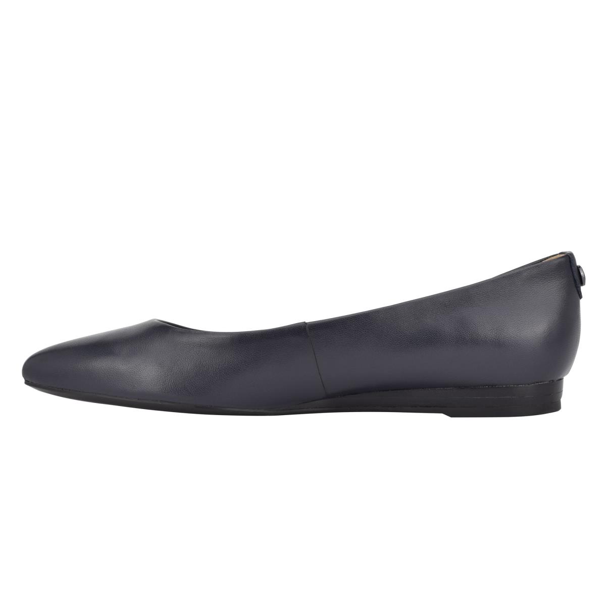 Nine West Ferdi 9x9 Pointy Kappe Flats Damen Navy | 5613EXSZN